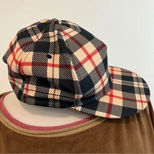 Classic Plaid Baseball Cap